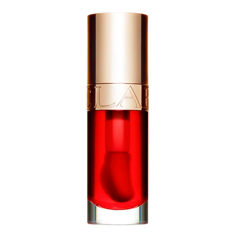 Clarins Gloss Lip Comfort Olio Labbra Nutriente con Colore 08 STRAWBERRY