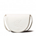 Saddle bag with engraved monogram