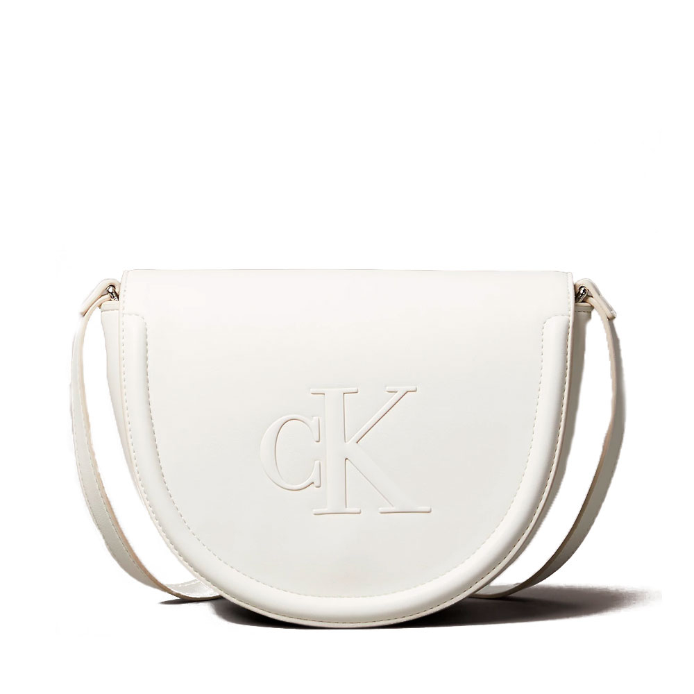 Calvin Klein Jeans Borse da donna, articoli da toeletta e valigie Borsa da sella con monogramma inciso