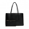 BORSA TOTE CON LOGO IN LAMINA