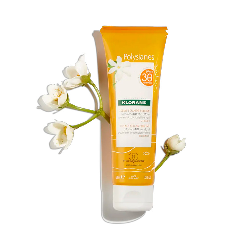 Klorane Protector Solar Cuerpo Gel Creme Solaire SPF30 Tratamiento Solar Facial Y Corpora
