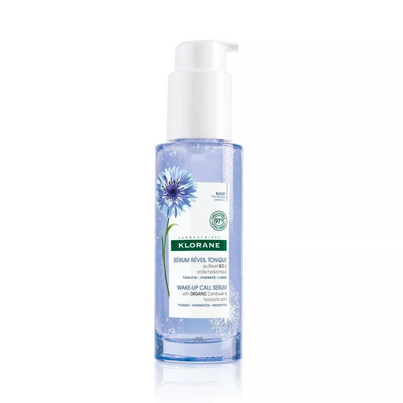 Klorane Women's Light Face Skin Care Réveil Tonique Serum Cornflower Toning Serum