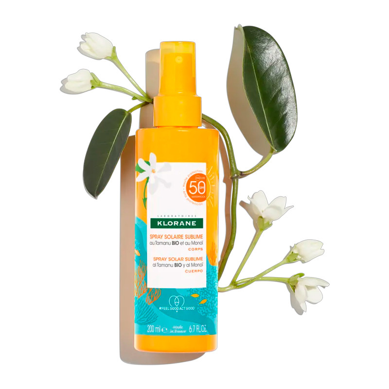 Klorane Corpo Spray Solaire Sublime SPF50 Protezione solare per il corpo