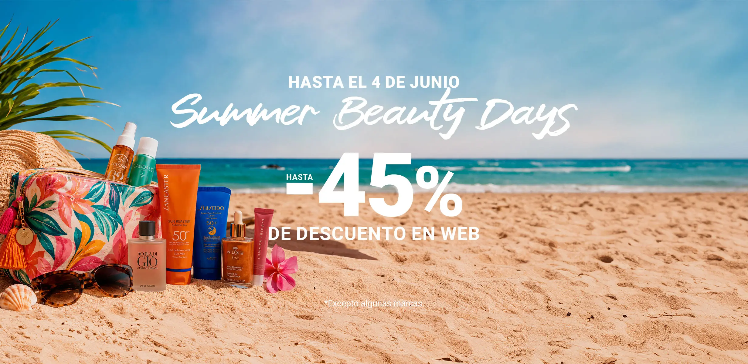 Summer Beauty Days Banner