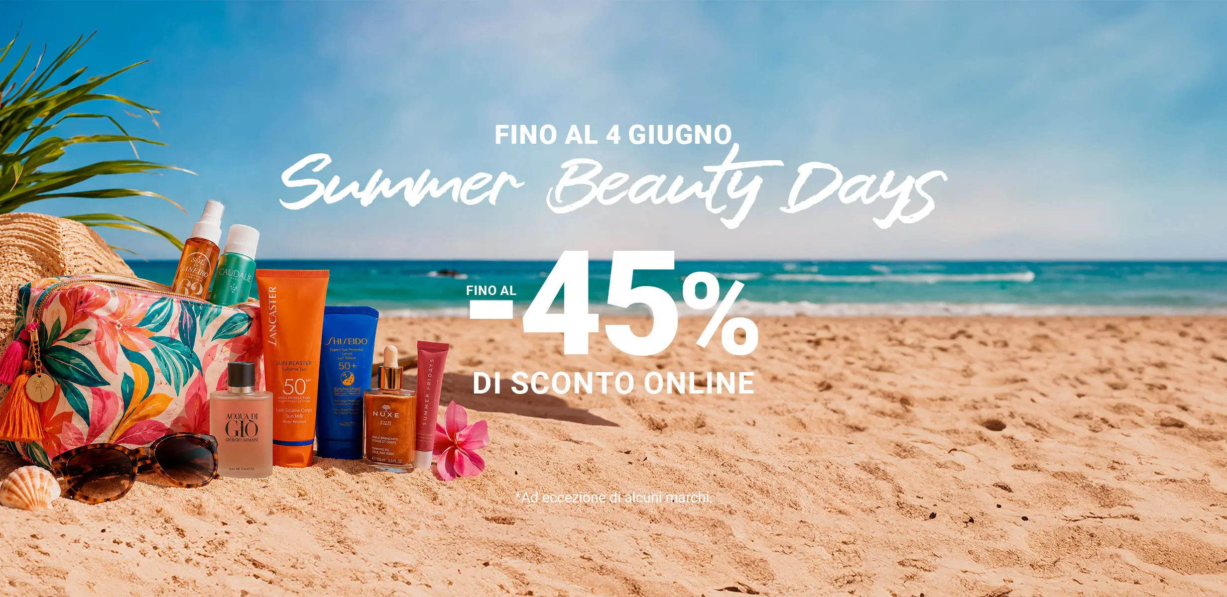 Summer Beauty Days Banner